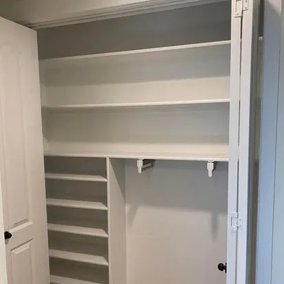 Custom storage, interior finishes, and remodeling details from Travis Scott Construction